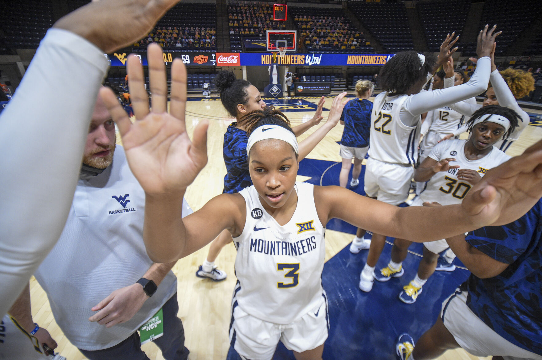 West Virginia guard Kirsten